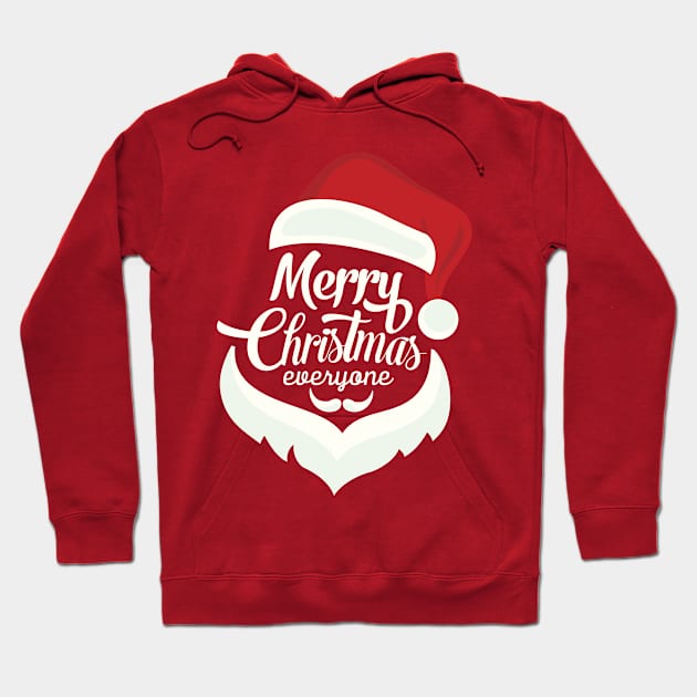 santa claus christmas Hoodie by Madhav